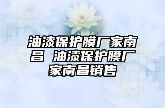 油漆保護(hù)膜廠家南昌 油漆保護(hù)膜廠家南昌銷售